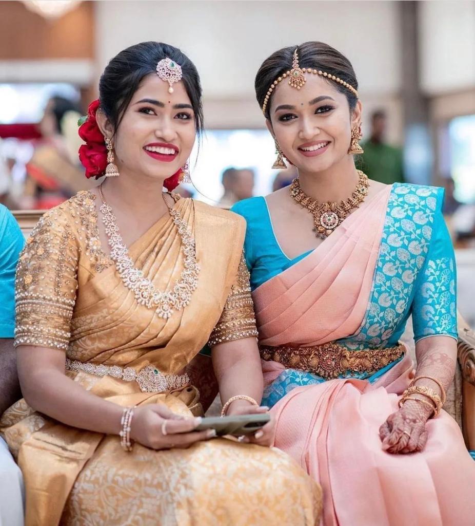 Ddf Avantika Banarasi Lichi Silk Wedding Wear Saree Catalog